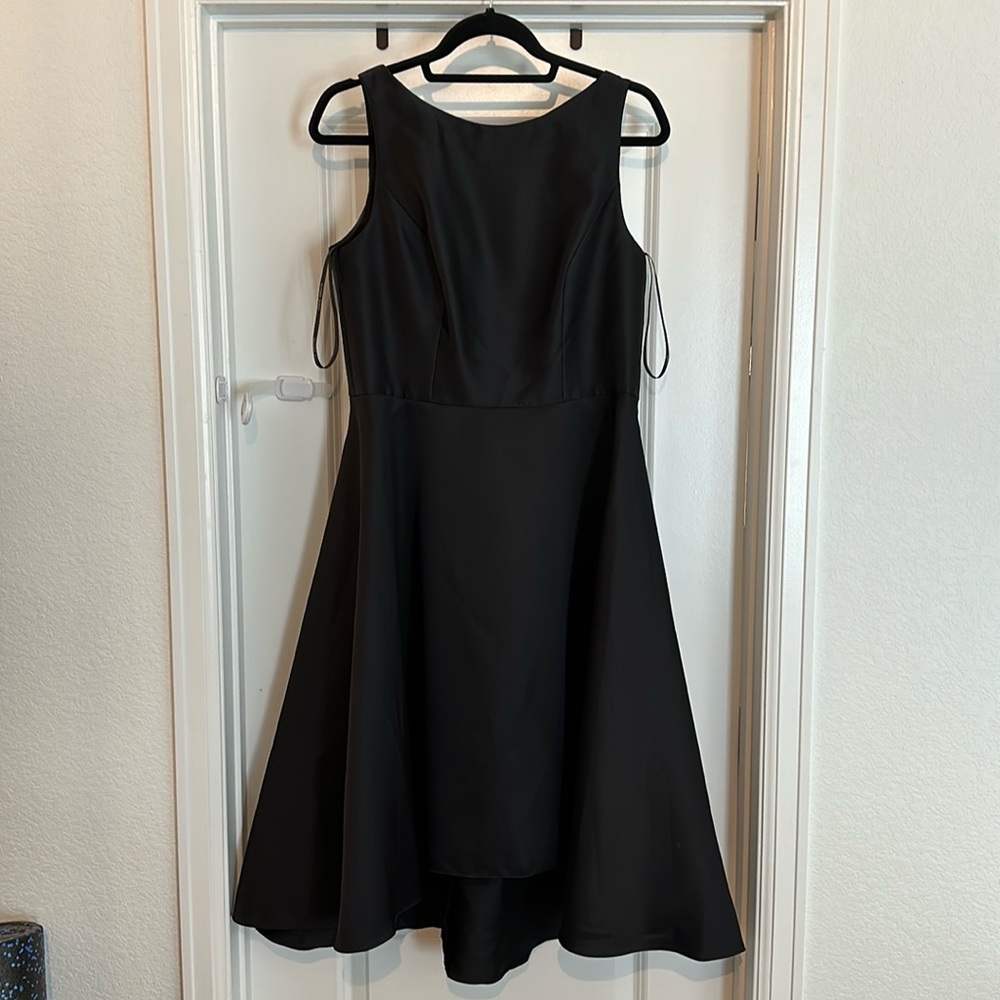 Alfred Sung formal black dress